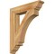 Ekena Millwork Imperial Traditional Rough Sawn Bracket, Western Red Cedar, 4"W x 22"D x 26"H BKT04X22X26IMP01RWR - alternate 1